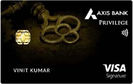 Axis Bank Privilege Easy Credit Card