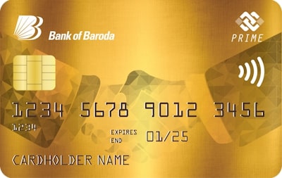 Bank of Baroda PRIME Credit Card