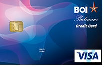 BOI VISA PLATINUM INTERNATIONAL Credit Card