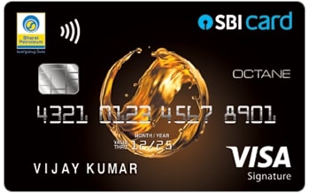 BPCL SBI Card OCTANE