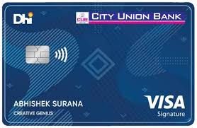 Dhi CUB Visa Signature Credit Card