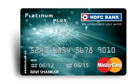 HDFC Platinum Plus Credit Card