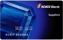 ICICI Sapphiro Credit Card