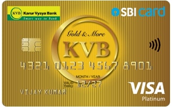 Karur Vysya SBI Gold Card