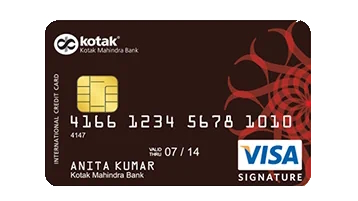Kotak Corporate Wealth Signature Credit Card