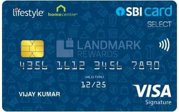 Lifestyle Home Centre SBI Card SELECT