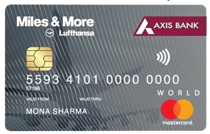 Miles and More World Axis Bank Credit Card