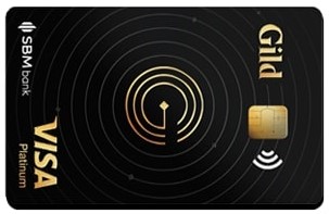 SBM Magnet Gild Card