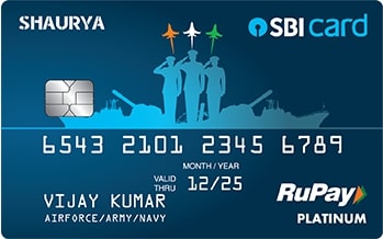Shaurya SBI Card