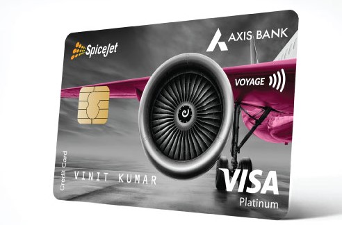 SpiceJet Axis Bank Voyage Credit Card