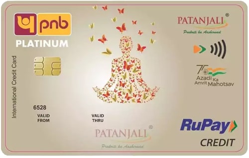 The PNB Patanjali RuPay Platinum Card