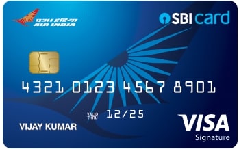Air India Sbi Signature Card