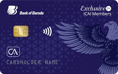 Bank Of Baroda Icai Exclusive Credit Card