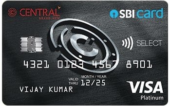 Central Sbi Select Card
