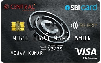Central Sbi Select+ Card