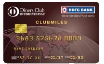 Hdfc Diners Clubmiles Credit Card