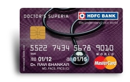 Hdfc Doctors Superia Credit Card