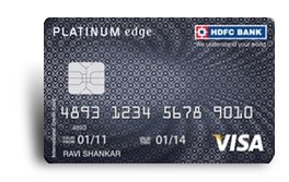 Hdfc Platinum Edge Credit Card