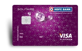 Hdfc Solitaire Credit Card