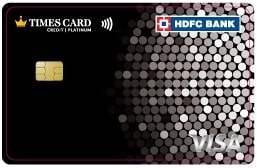 Hdfc Bank Times Card Credit Platinum