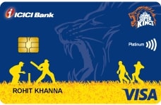 Icici Chennai Super Kings Credit Card