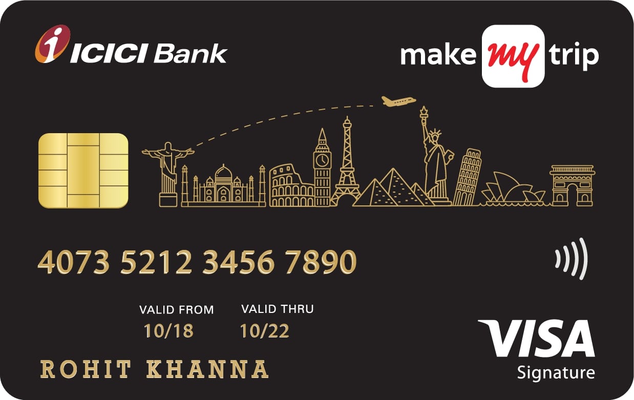 Icici Makemytrip Signature Credit Card