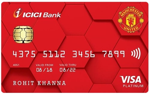 Icici Manchester United Signature Credit Card