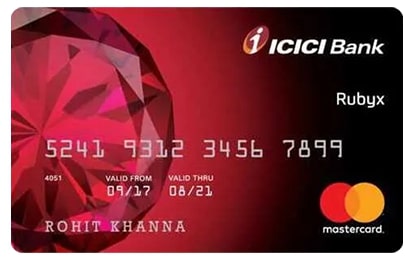 Icici Bank Rubyx Credit Card