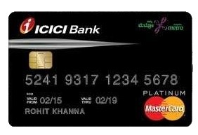 Icici Unifare Banglore Metro Cards