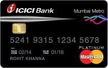 Icici Unifare Mumbai Metro Cards