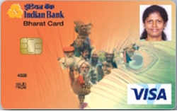 Indian Bank Ib-Visa-Bharat Credit Card