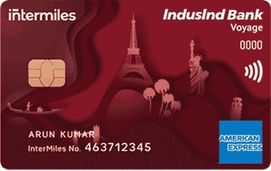 Indusind Bank Intermiles Voyage Amex Credit Card
