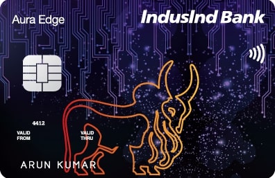 Indusind Bank Platinum Aura Edge Visa or Master Credit Card
