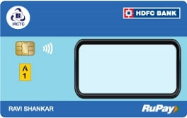 Irctc Hdfc Bank Credit Card