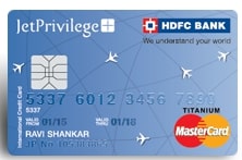 Jetprivilege Hdfc Bank Select Titanium Credit Card