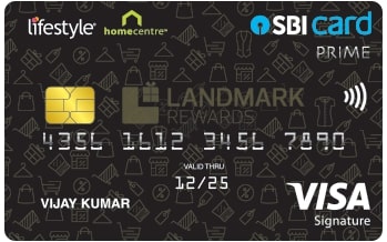 Lifestyle Home Centre Sbi Card Prime
