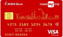 Makemytrip Icici Bank Platinum Credit Card
