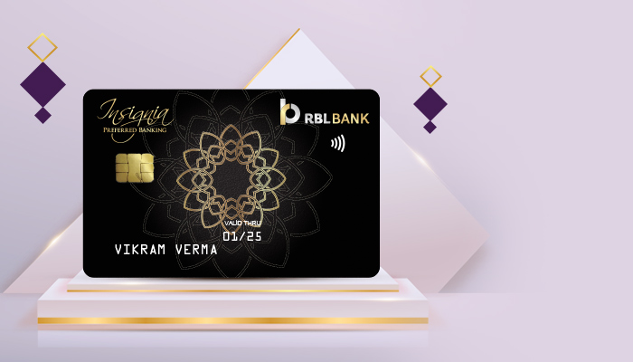 Rbl Bank Insignia Preferred Banking Card