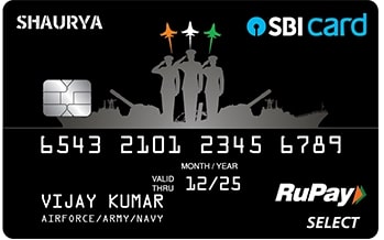 Shaurya Select Sbi Card