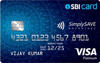 Simplysave Advantage Sbi Card