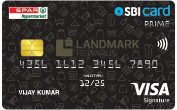 Spar Sbi Card Prime