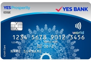 Yes Prosperity Edge Credit Card