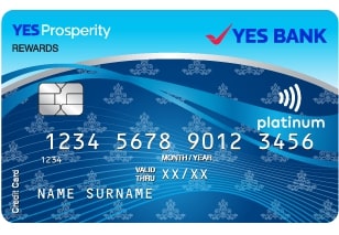 Yes Rewardz Credit Card